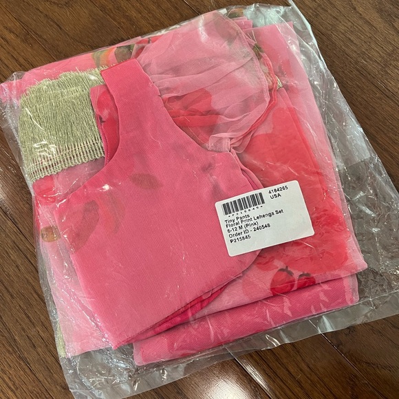 NWT Toddler Matching Lehenga and Choli Dress Set - Picture 7 of 9